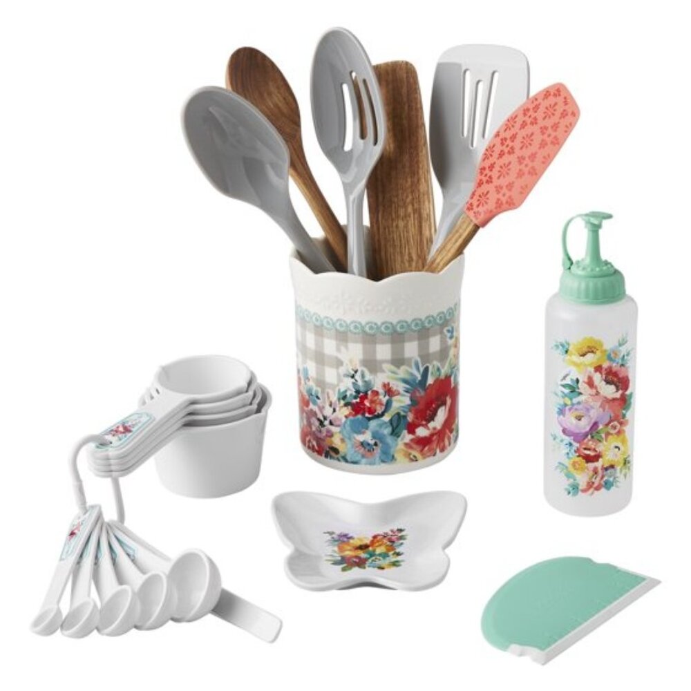 The Pioneer Woman 20 Piece Kitchen Gadget Set Sweet Romance